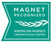 American Nurses Magnet Recognized logo.