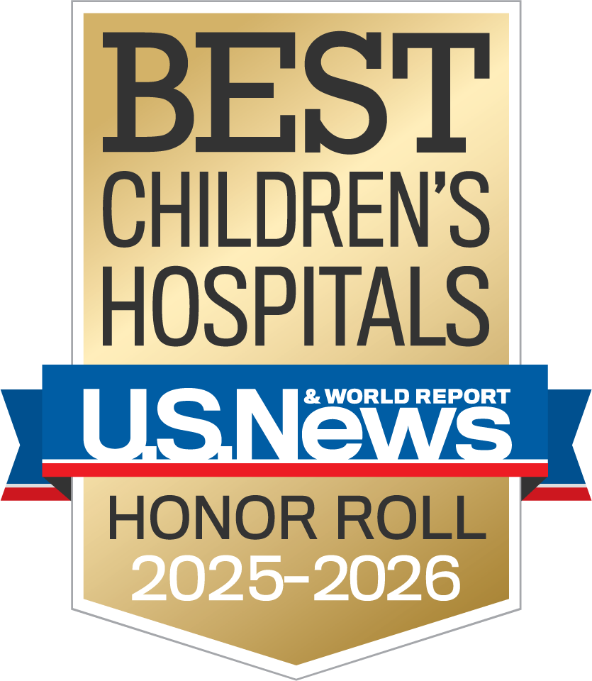 Best Children's Hospital US News Honor Roll 2025-2026